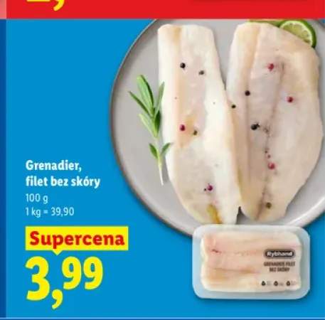 Grenadier filet bez skóry Rybhand