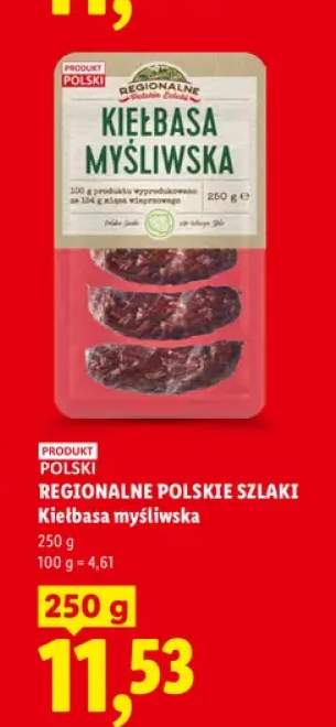 Kiełbasa myśliwska Regionalne Polskie Szlaki