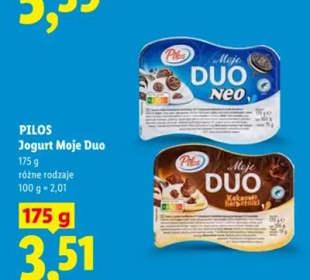Jogurt Moje Duo Neo Pilos +1 wariant