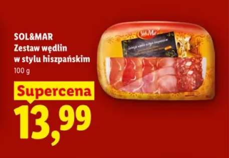 Zestaw wędlin w stylu hiszpańskim Sol & Mar