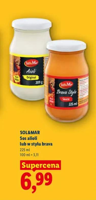Sos alioli Sol&Mar +1 wariant