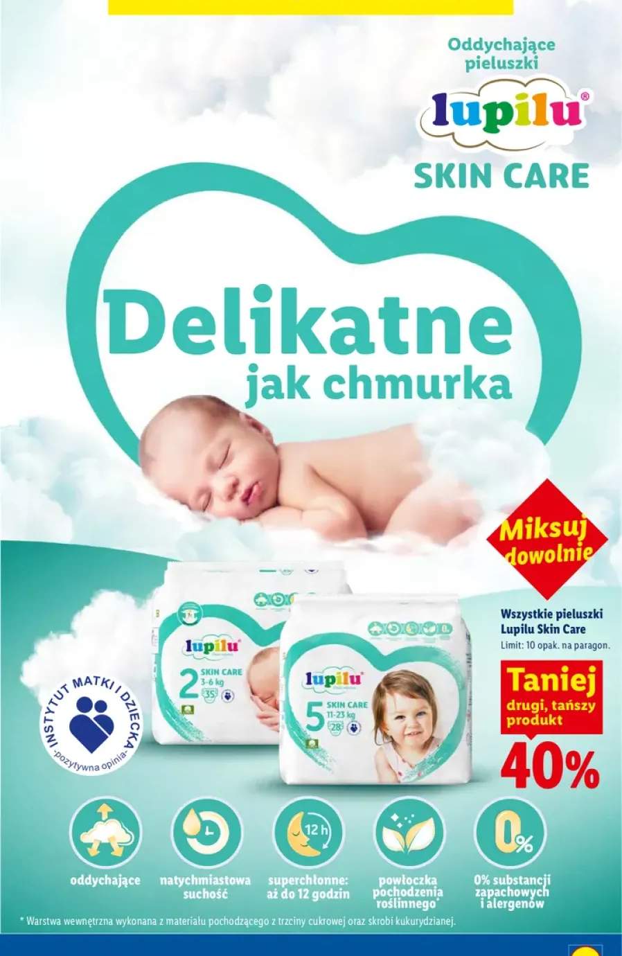 Pieluszki Lupilu Skin Care