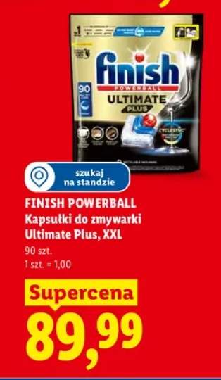 Kapsułki do zmywarki Finish Powerball Ultimate Plus XXL