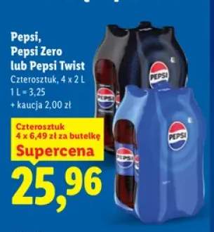 Napój gazowany Pepsi 4-pak +2 warianty