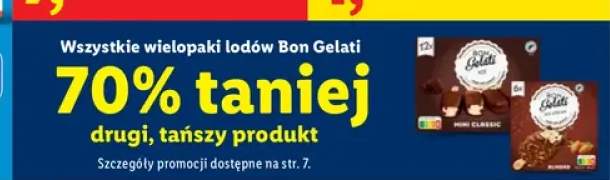 Wielopaki lodów Bon Gelati +1 wariant