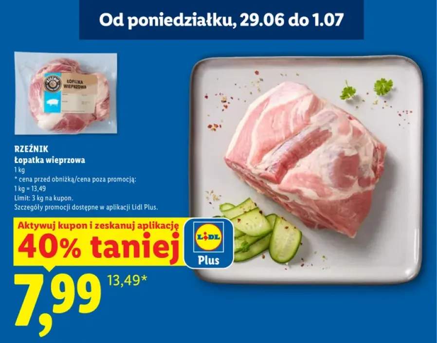 Łopatka wieprzowa Rzeźnik