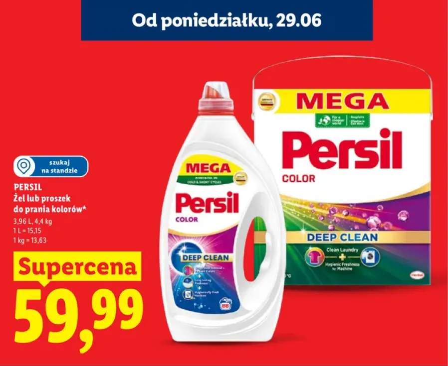 Żel do prania Persil Color +1 wariant