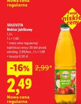 Nektar jabłkowy Solevita