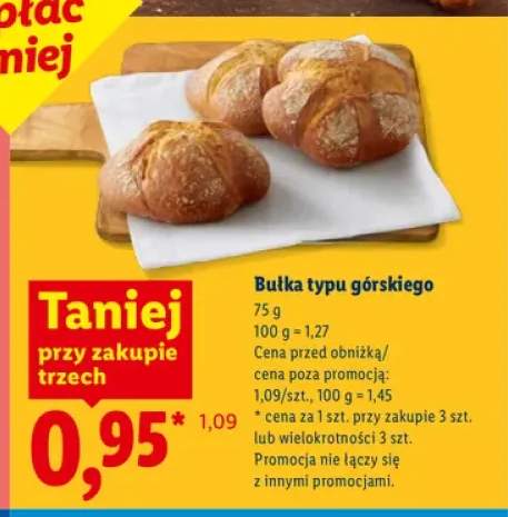 Bułka typu górskiego