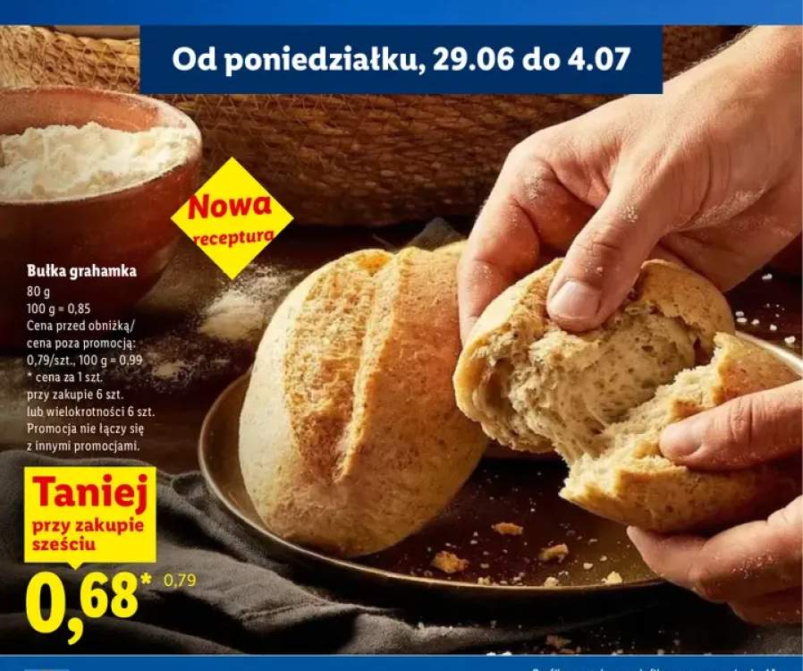 Bułka grahamka