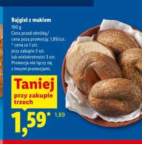 Bajgiel z makiem