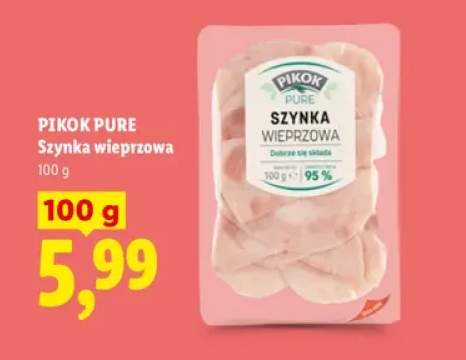 Szynka wieprzowa Pikok Pure