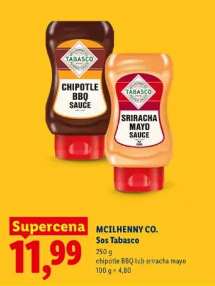 Sos Tabasco chipotle BBQ Mcilhenny Co. +1 wariant