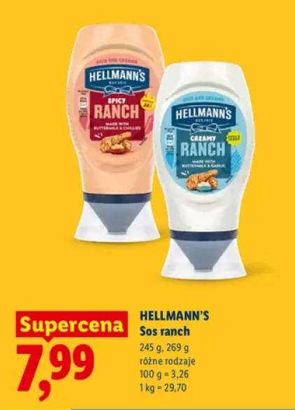Sos Spicy Ranch Hellmann's +1 wariant
