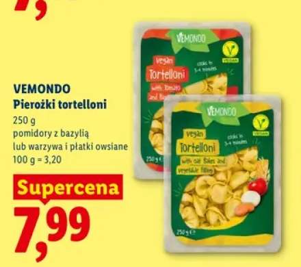 Pierożki tortelloni z pomidorami i bazylią VEMONDO +1 wariant
