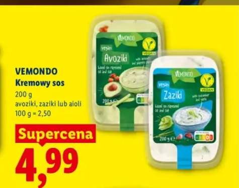 Sos kremowy Vemondo avoziki +2 warianty