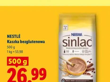 Kaszka bezglutenowa Nestlé Sinlac