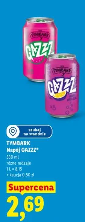 Napój gazowany Tymbark Gazzz Arbuz +1 wariant