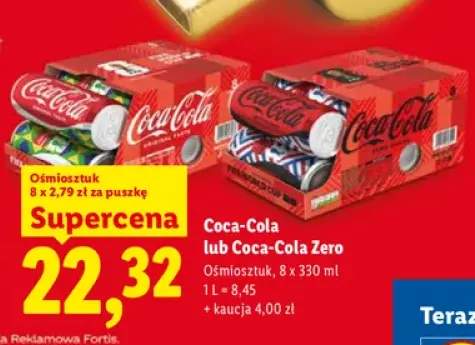 Napój gazowany Coca-Cola 8-pak +1 wariant