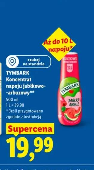 Koncentrat napoju Tymbark jabłkowo-arbuzowy