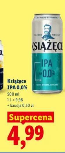 Piwo bezalkoholowe Książęce IPA
