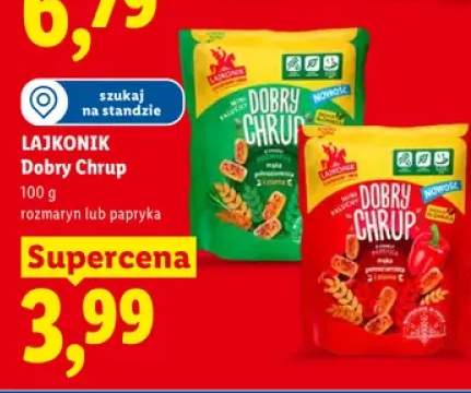 Chrupki Lajkonik Dobry Chrup rozmaryn +1 wariant