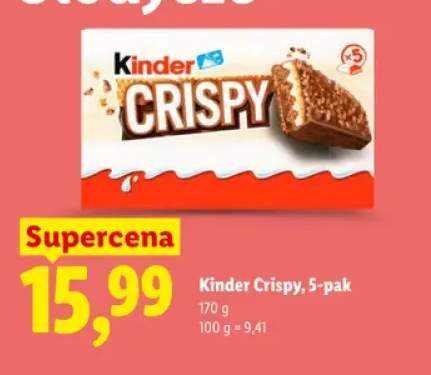 Wafelki Kinder Crispy 5-pak