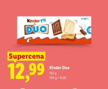 Ciastka Kinder Duo