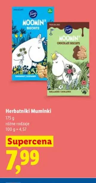 Herbatniki Muminki Fazer +1 wariant