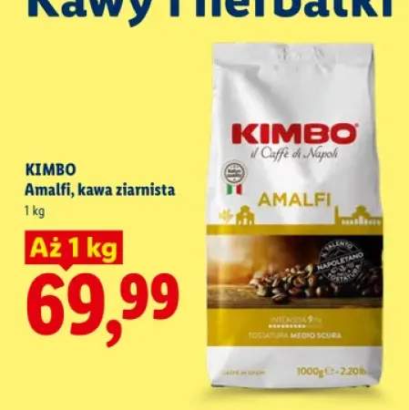 Kawa ziarnista Kimbo Amalfi