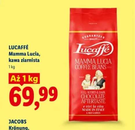 Kawa ziarnista Lucaffé Mamma Lucia