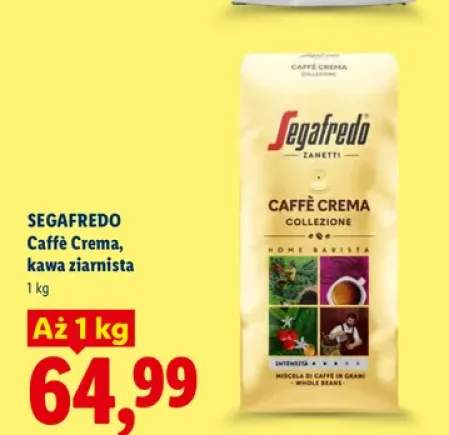 Kawa ziarnista Segafredo Caffè Crema