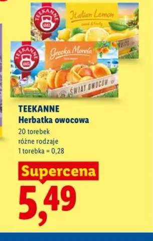 Herbatka owocowa Teekanne Italian Lemon +1 wariant