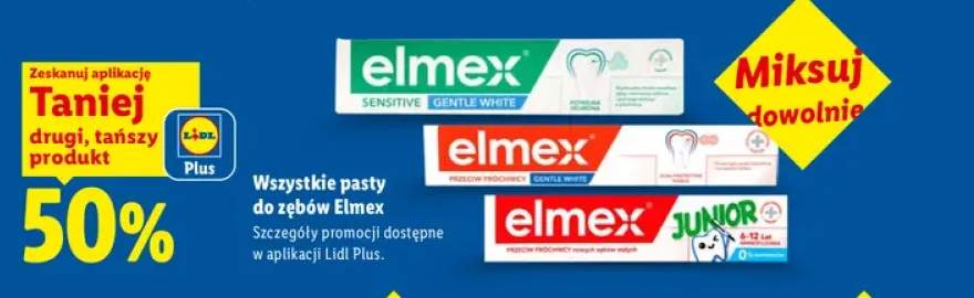 Pasty do zębów Elmex +3 warianty