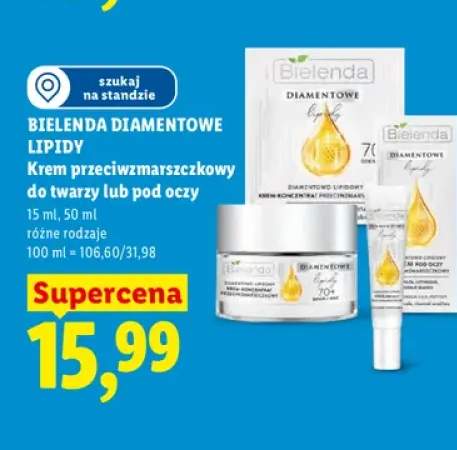 Krem do twarzy Bielenda Diamentowe Lipidy 70+ +1 wariant