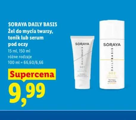 Żel do mycia twarzy Soraya Daily Basis +2 warianty