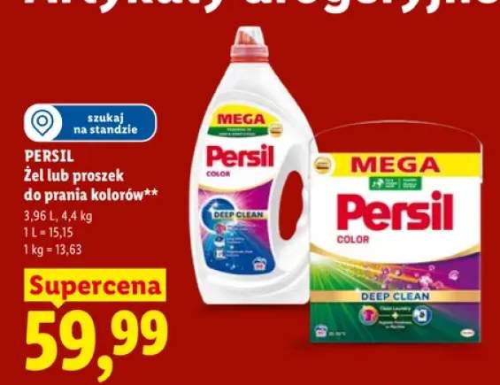 Żel do prania kolorów Persil +1 wariant