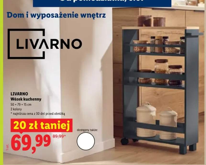 Wózek kuchenny LIVARNO