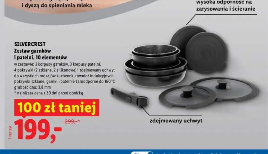 Zestaw garnków i patelni SILVERCREST