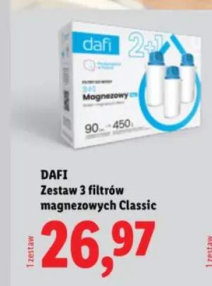 Zestaw 3 filtrów magnezowych Classic DAFI