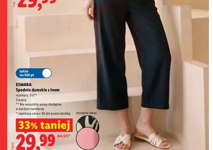 Koszula damska z lnem Esmara +1 wariant