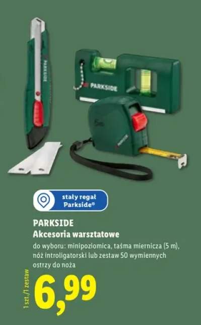 Taśma miernicza Parkside +3 warianty