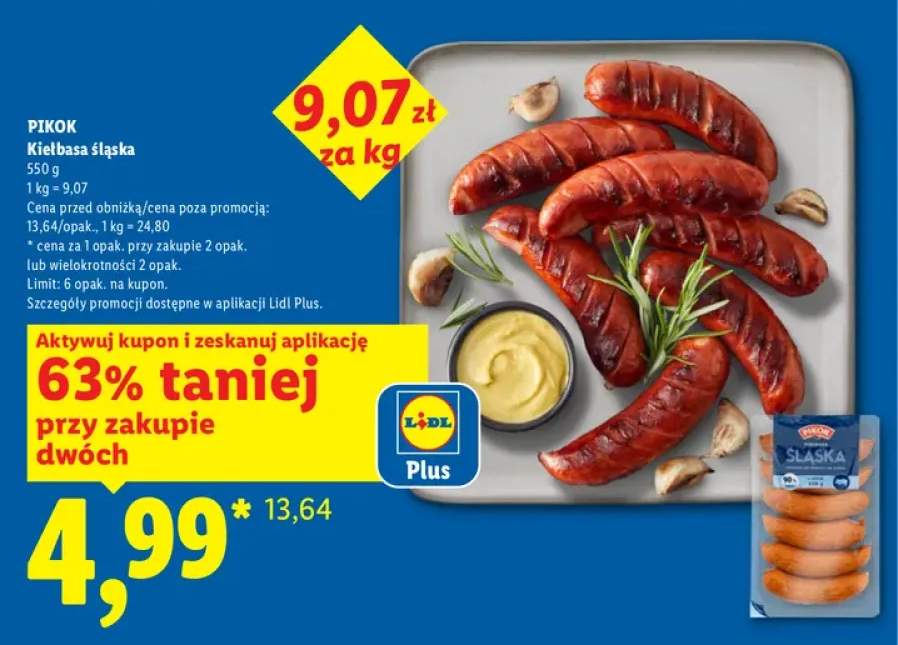 Kiełbasa śląska Pikok