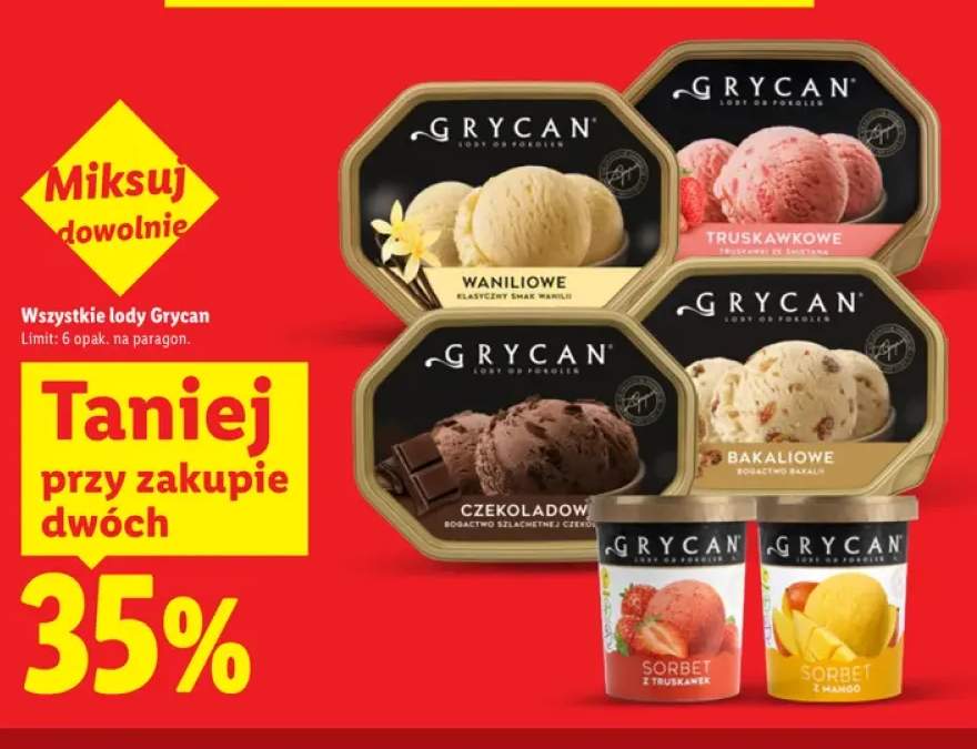 Lody Grycan +6 wariantów