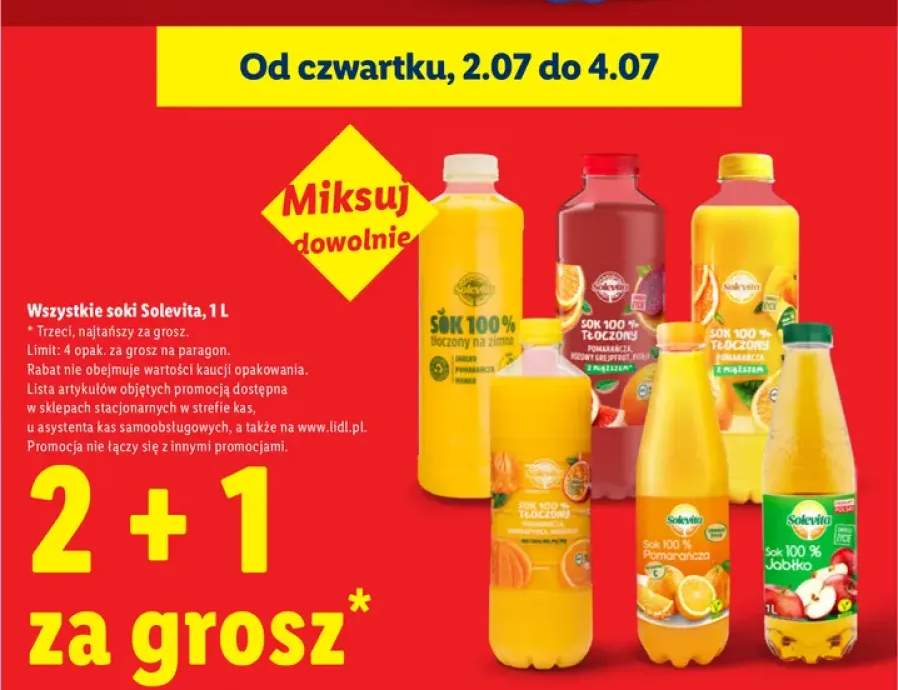Soki Solevita +6 wariantów