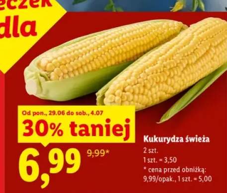 Kukurydza świeża Ryneczek Lidla
