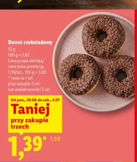 Donut czekoladowy