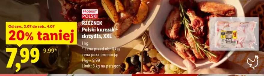 Skrzydła z kurczaka Rzeźnik XXL