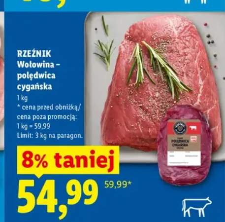 Wołowina polędwica cygańska Rzeźnik