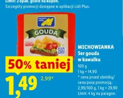 Ser gouda w kawałku Michowianka